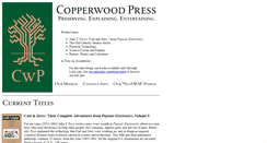Desktop Screenshot of copperwood.com